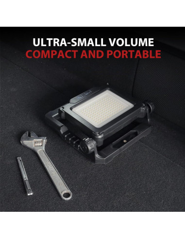 Luz de Trabajo LED Inalámbrica 25W 4000lm DAYATOOL Negra