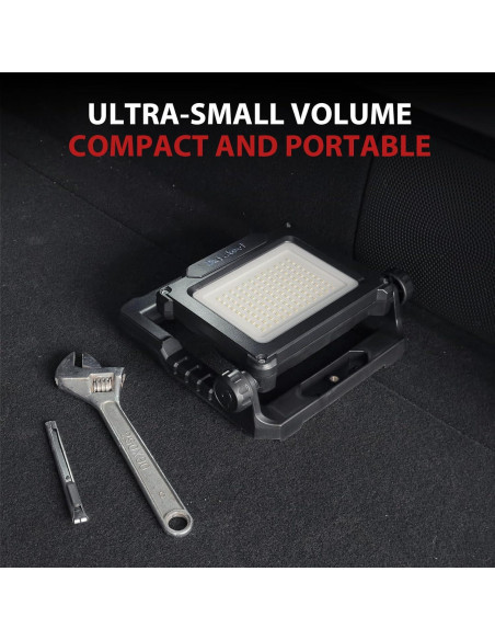 Luz de Trabajo LED Inalámbrica 25W 4000lm DAYATOOL Negra