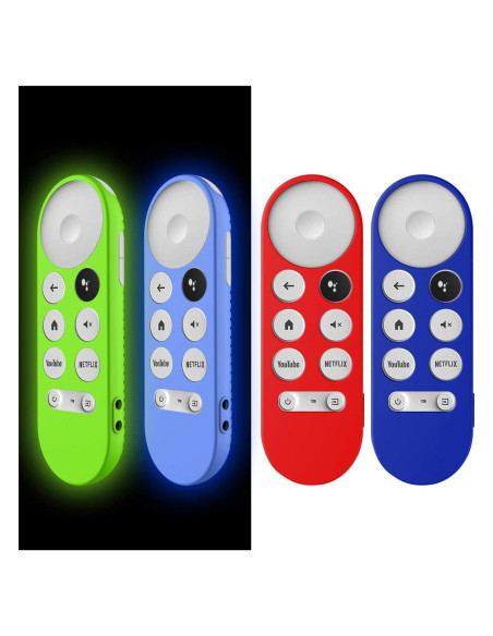 Funda Protectora Silicona Alquar para Control Remoto Google TV 2020 - 4 Colores