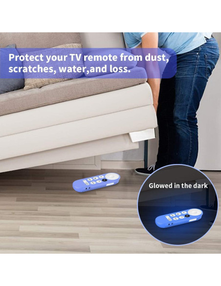 Funda Protectora Silicona Alquar para Control Remoto Google TV 2020 - 4 Colores