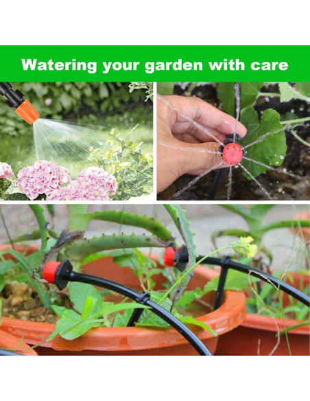 Kit de Riego por Goteo Ambitelligence 30m con Manguera 0.64cm