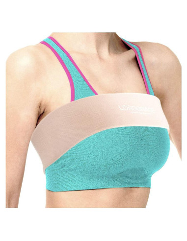 Banda de Soporte para el Pecho LORDGRACE Ajustable Beige S/M