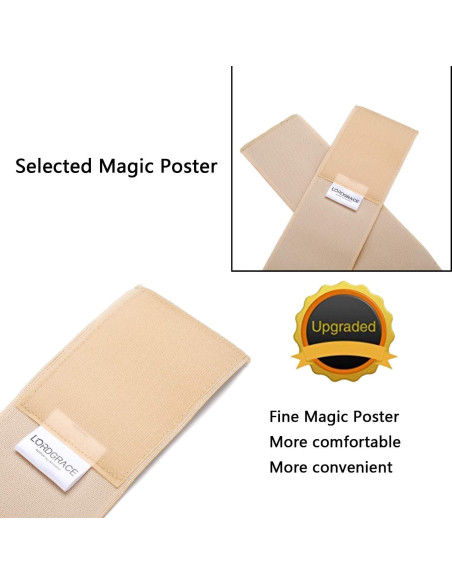 Banda de Soporte para el Pecho LORDGRACE Ajustable Beige S/M