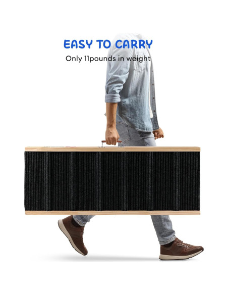 Rampa para Perros Nidouillet Plegable 99 cm 5 Alturas Ajustables