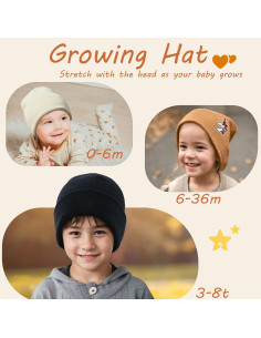 Gorro de Algodón 100% para Niños y Bebés - Vidsel 2