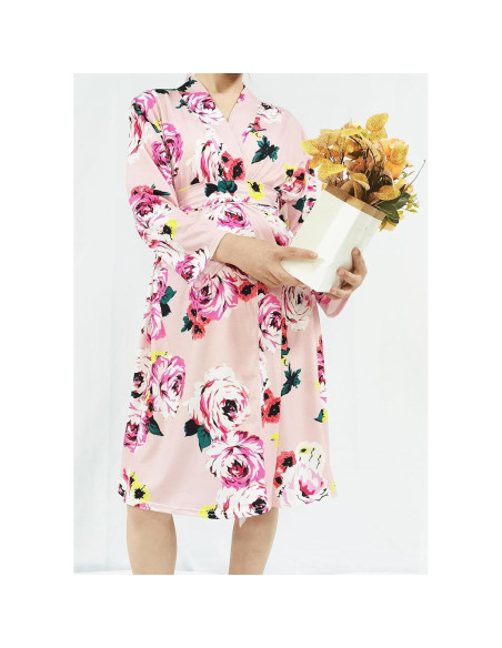 Bata de Maternidad SUFEINI con Manta y Sombrero - Postparto