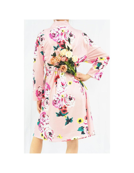 Bata de Maternidad SUFEINI con Manta y Sombrero - Postparto