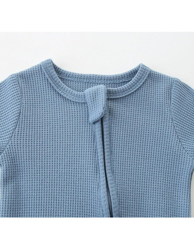 Pijama para Bebé Jomixa Algodón Orgánico 0-3 Meses Azul