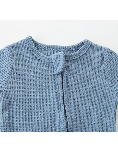 Pijama para Bebé Jomixa Algodón Orgánico 0-3 Meses Azul