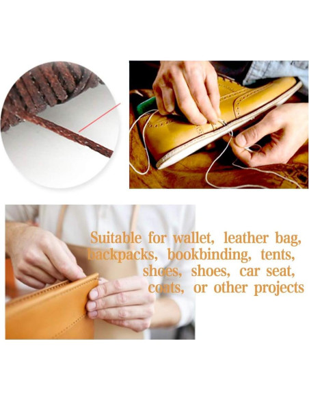 Perforadora de Agujeros BUTUZE para Cuero 4mm + Agujas y Hilo