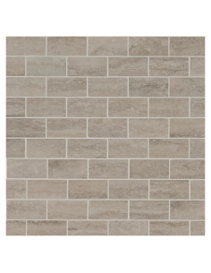 Azulejo de Porcelana Pulido MSI Veneto 10.16 cm Blanco