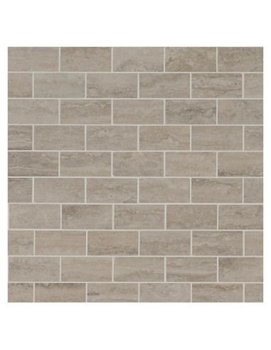 Azulejo de Porcelana Pulido MSI Veneto 10.16 cm Blanco