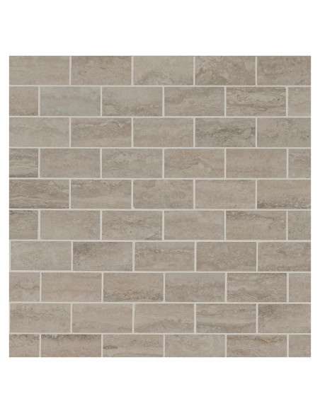 Azulejo de Porcelana Pulido MSI Veneto 10.16 cm Blanco