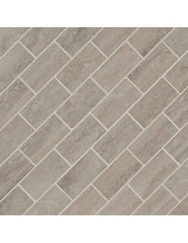 Azulejo de Porcelana Pulido MSI Veneto 10.16 cm Blanco