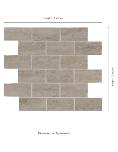 Azulejo de Porcelana Pulido MSI Veneto 10.16 cm Blanco