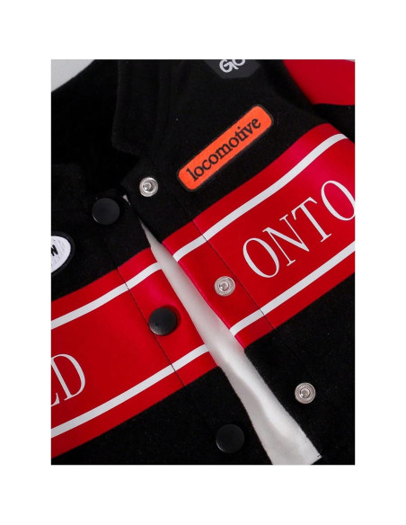 Conjunto 3 Piezas Niña 6 Años Chaqueta y Falda Motocicleta