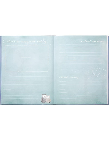 Libro de Memorias de Bebé Carter's B2-16232 Azul 60 Páginas