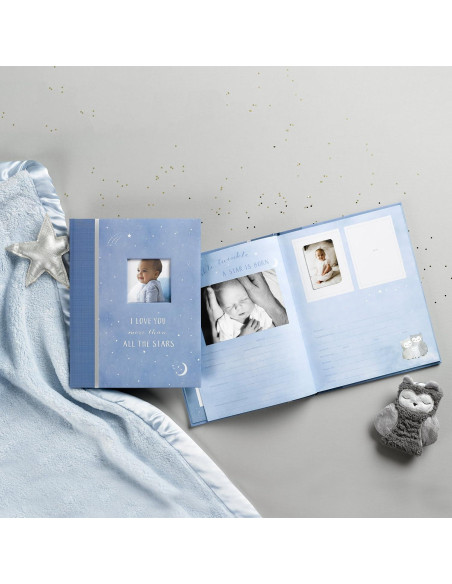 Libro de Memorias de Bebé Carter's B2-16232 Azul 60 Páginas