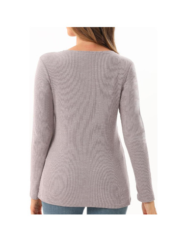 Camisetas de Lactancia Manga Larga Bearsland 3 Paquetes