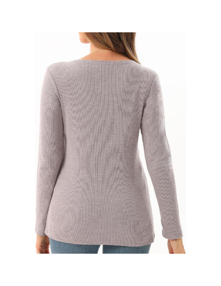 Camisetas de Lactancia Manga Larga Bearsland 3 Paquetes