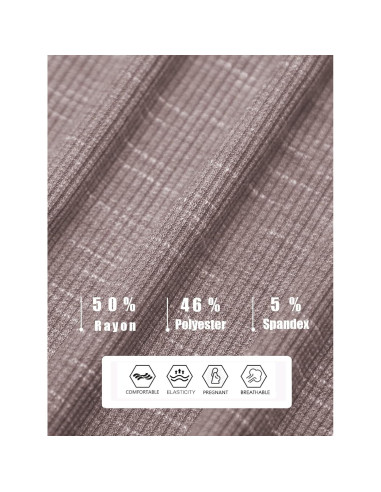 Camisetas de Lactancia Manga Larga Bearsland 3 Paquetes