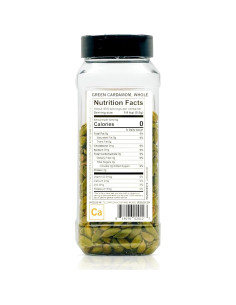 Vainas de Cardamomo Verde Enteras Spiceology 226.8 g - Especia Aromática 2