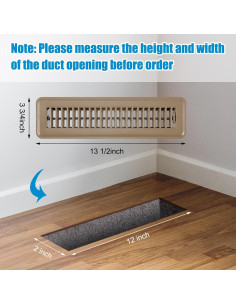 12 Cubiertas de Registro de Piso de Acero 2x30 cm Marrón 2