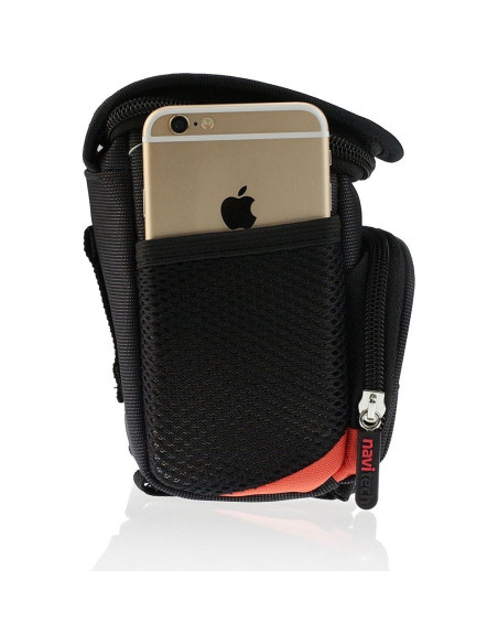 Bolsa de Cámara de Acción Navitech Negra con Múltiples Bolsillos