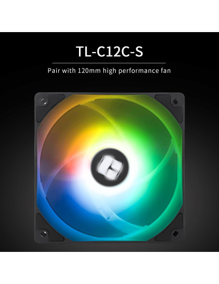 Enfriador de CPU Thermalright PA120 SE ARGB 6 Tubos Calor