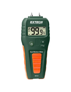 Medidor de Humedad Extech MO55 con Pin y Sin Pin Preciso
