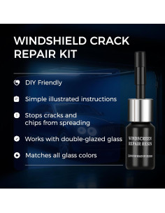 Kit de Reparación de Parabrisas Genérico - 2 Botellas 3ml 2