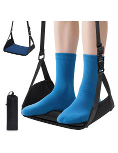 Hamaca para pies de avión Quinnsus ajustable 43-71 cm