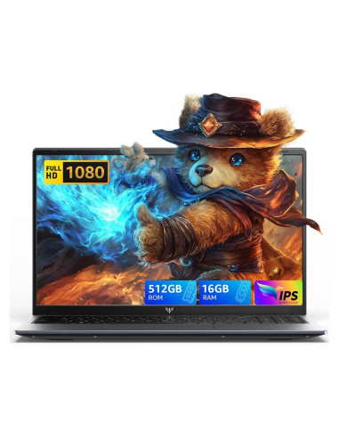 Laptop MALLRACE LX15, 16GB RAM, 512GB SSD, Intel N97, 15.6"