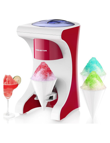 Máquina de Hielo Raspado KEENSTAR con 3 Tazas Reutilizables