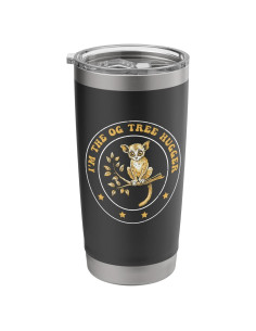 Taza Aislada de Acero Inoxidable 20 oz Saltadores del Bosque Nocturno