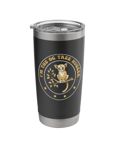 Taza Aislada de Acero Inoxidable 20 oz Saltadores del Bosque Nocturno