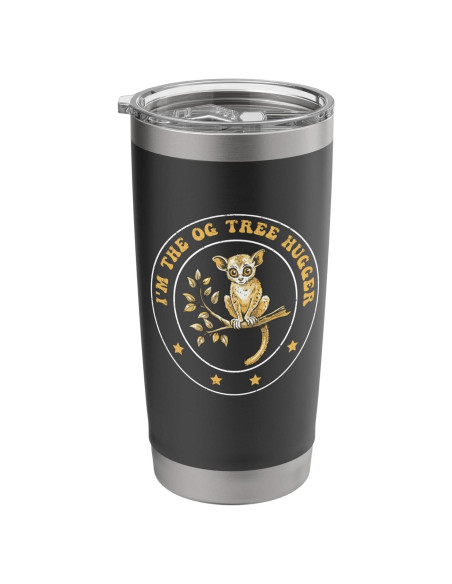 Taza Aislada de Acero Inoxidable 20 oz Saltadores del Bosque Nocturno