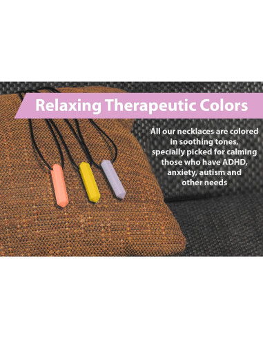 Collar Masticable Sensorial Tilcare - Silicona 100% Grado Alimenticio