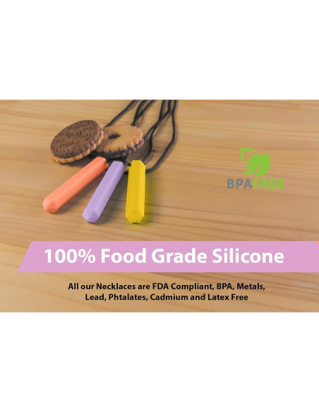 Collar Masticable Sensorial Tilcare - Silicona 100% Grado Alimenticio