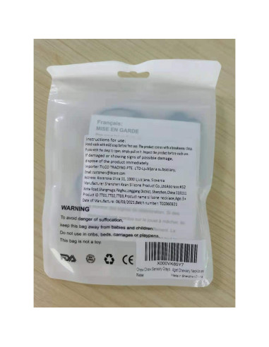 Collar Masticable Sensorial Tilcare - Silicona 100% Grado Alimenticio