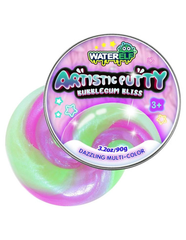Putty Sensorial Alivio Estrés WATERELF P008 Verde/Púrpura 90.7g