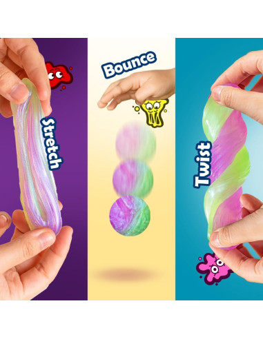 Putty Sensorial Alivio Estrés WATERELF P008 Verde/Púrpura 90.7g