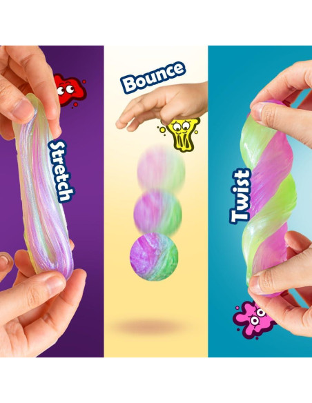 Putty Sensorial Alivio Estrés WATERELF P008 Verde/Púrpura 90.7g