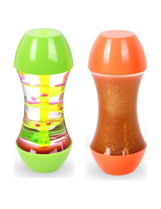 Temporizador Sensorial de Burbujas Liquid Colorido 4 Set - Juguetes para Niños