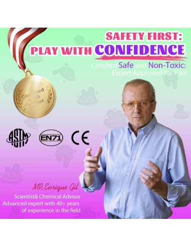 Putty Sensorial Alivio Estrés WATERELF P008 Verde/Púrpura 90.7g