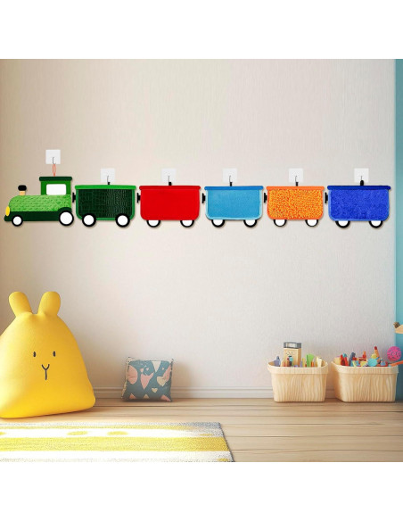 Panel de Pared Sensorial Loninak Tren 101.6x30.5cm para Niños