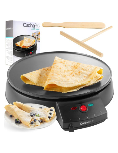 Sartén Eléctrica Antiadherente CucinaPro 30.48 cm con Esparcidor