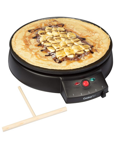 Sartén Eléctrica Antiadherente CucinaPro 30.48 cm con Esparcidor