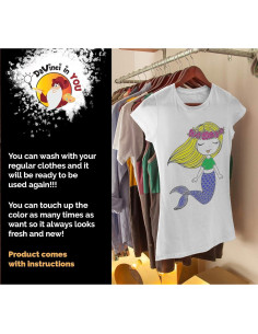 Camisa para Colorear Niñas DaVinci en Ti 100% Algodón 2