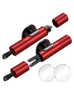 Herramienta de Escape de Emergencia EJU 2Pcs Martillo y Cortador